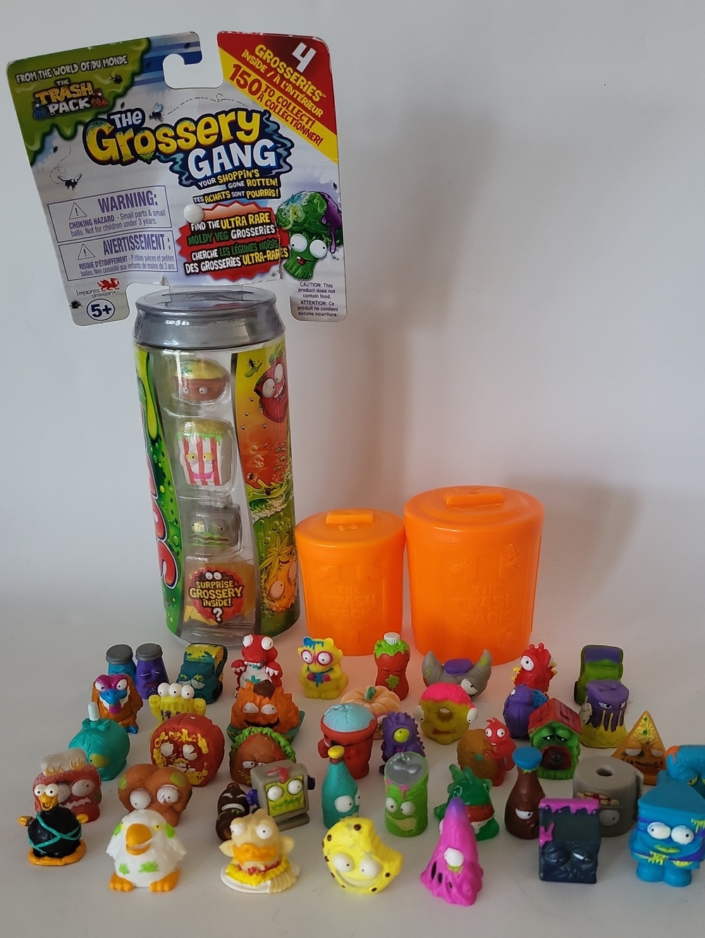 Moose Toys Grossery Gang Trash Pack Mini Figure Lot Collectible Toys